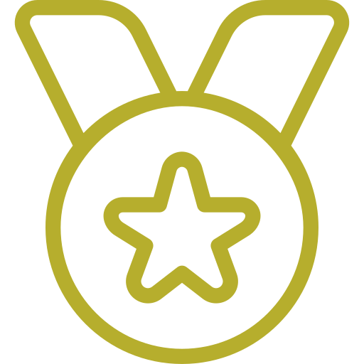 Award medal icon for exceptional coffee